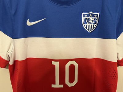 Nike USA US Soccer 2014 Away Bomb Pop Jersey Donovan #10 Player