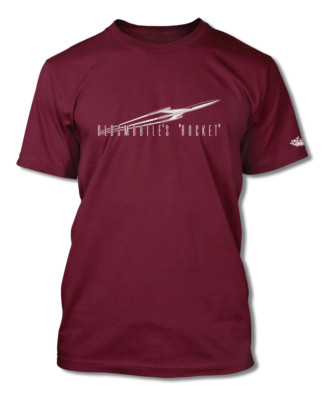 Oldsmobile Shooting Rocket Emblem 1953 - 1955 T-Shirt - Men - 14 Colors - Americ