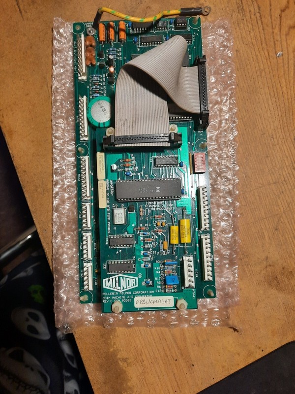 Milnor EP Plus Coin Converter Board And Processer Board Used