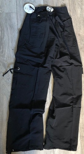 Damen klassische Zumba Fitness Kampfhose Hose Dance Jazz SCHWARZ Gr. M 10-12 - Bild 2 von 3