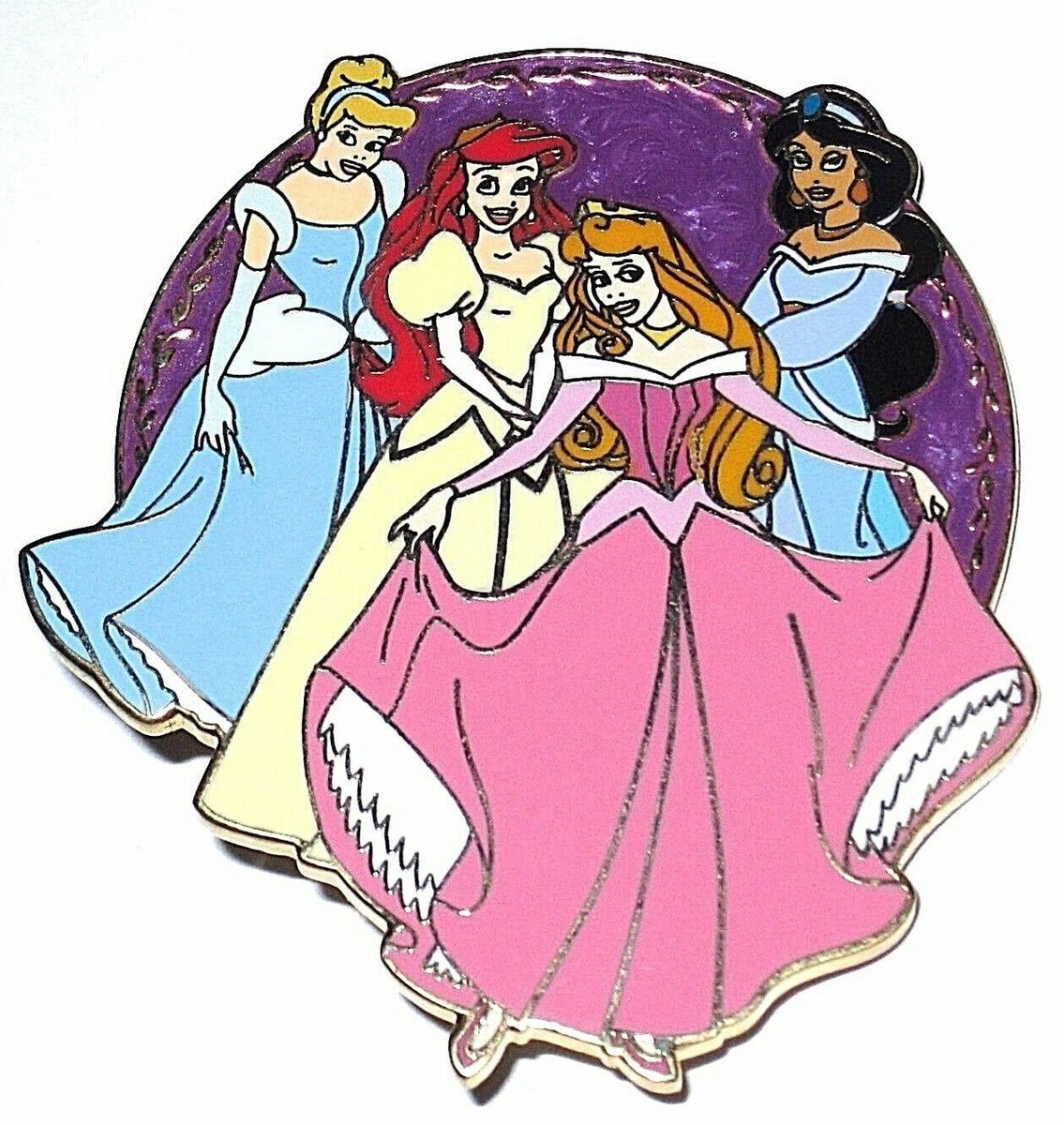 Disney Auctionsアリエル ピンバッジ 限定250個 Rare LE 250 Disney Auction Pin✿Princess Ariel Jasmine