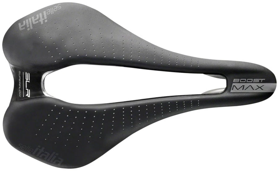 Selle Italia Max SLR Boost Gel Superflow Bicycle Saddle with Titanium Rails for - Image 2 of 2