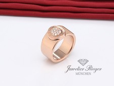 Bulgari Ring Bvlgari Rosegold 750 Gr 53 Diamanten Brillanten 2018 AN857275 Gold