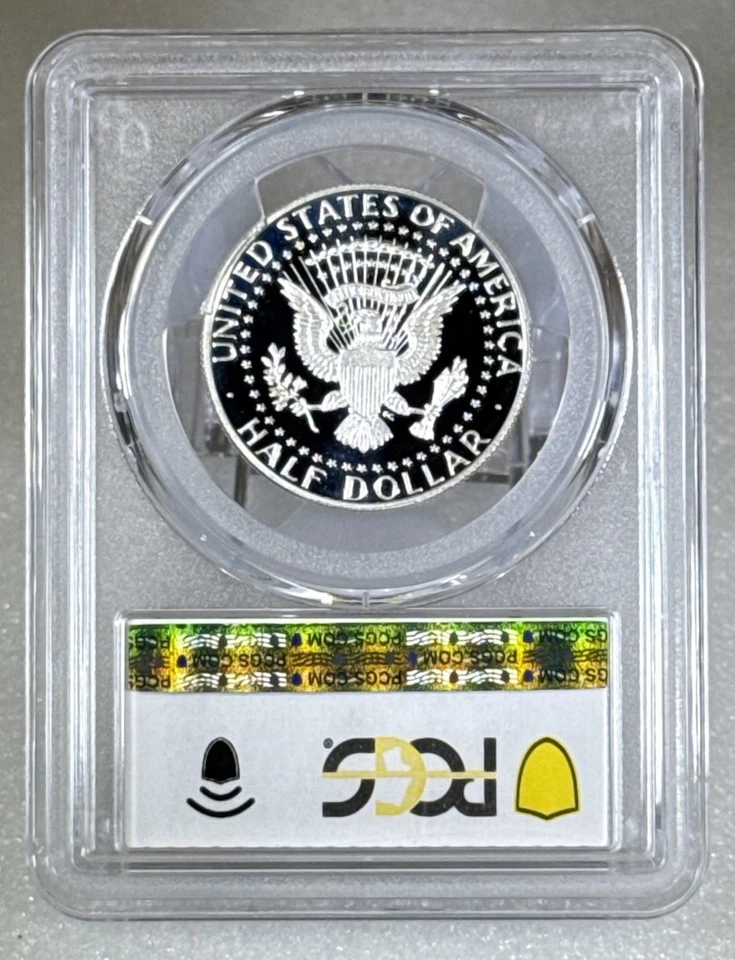 2012 S Proof Silver Kennedy Half Dollar PCGS PR69DCAM - Image 2 of 2