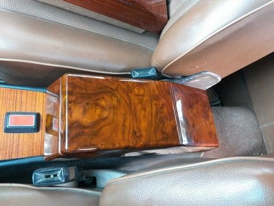 For Mercedes W123 BURLWOOD CASETTE BOX WOOD Center Arm 230 200D 230D 240D 300D