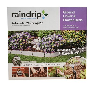 Raindrip SDGCBHP Green 50 sq. ft. Coverage Drip Irrigation Plant Watering Kit
