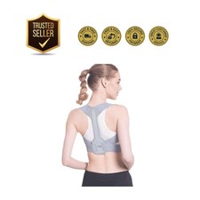 Invisible Adjustable Posture Corrector for Men Women - L Size, Relieve Pain