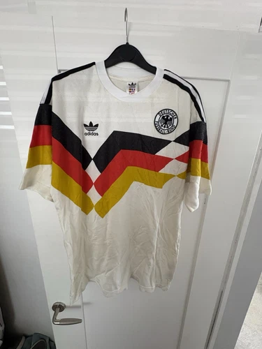 West Germany Football Shirt 1990 Size XL Reissue World Cup