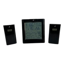 Auriol Weather Station 4LD5641 Black x2 sensors IAN 354196 2010