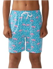 Chubbies The Domingos Are For Flamingos 7  Classic Swim Trunk Youth XL NWT