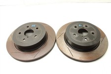 Stoptech Sport Rear Slotted Rotor Pair For 2005-2007 Subaru Wrx Sti