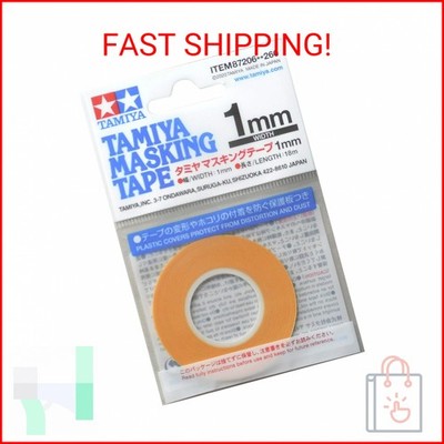 Tamiya TAM87206 87206 Masking Tape 1 mm/18 m, Model Making, Accessories