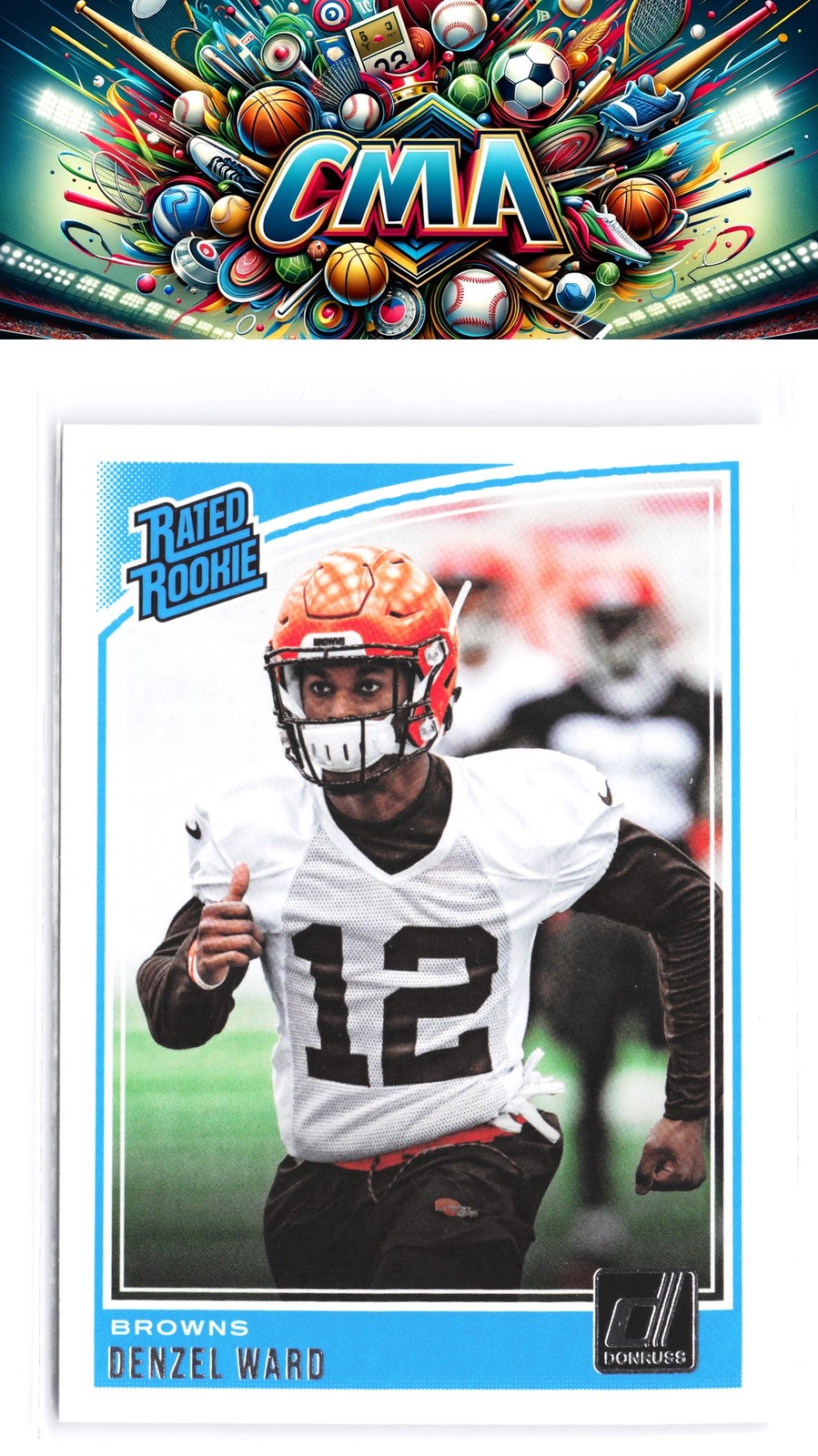 2018 Donruss #348 Denzel Ward