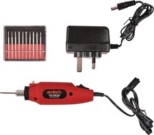 Mini Engraving Kit, Wood Engraver Tool Diamond Tipped 10 bits Metal Plastic DIY