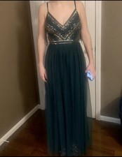 Dark green prom/formal dress