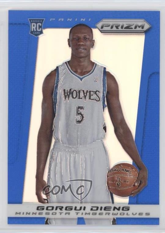 2013-14 Panini Prizm Wal-Mart Blue Prizm Gorgui Dieng #294 2h4