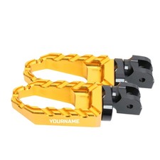 For Monster 796 11-14 13 12 BUZZ Front Footpegs 25mm Lower GOLD Laser