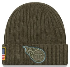 Authentic NWT New Era NFL Salute To Service Outlined Sport Knit Beanie No Pom