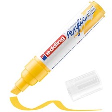 Edding 5000 Acrylic Marker Broad - Yellow - 1 Waterproof Office Product