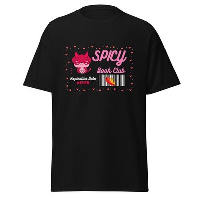 Spicy Book Club Tee   Devilish Reader Shirt for Smut Lovers