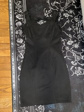 GUESS Women’s Black Bodycon Mini Dress w/ Bow Back - Size 0