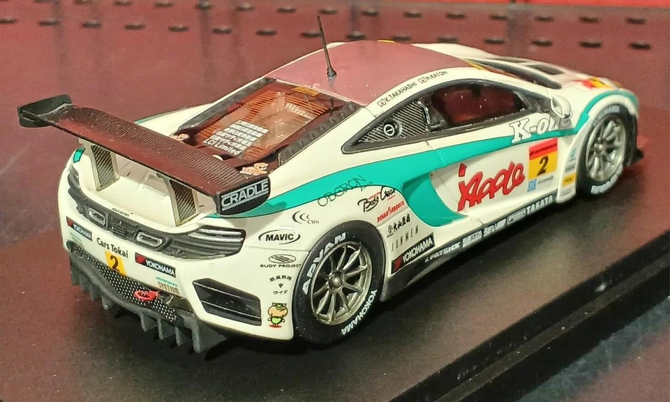  EBBRO Minicar 1/43 McLaren 12C GT3 S-GT2014 12C GT3 Tokai Dream Used - Image 3 of 4