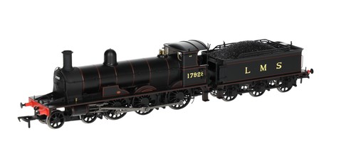914005 Rapido Trains Spur O Nr. 17928 LMS gefüttert schwarz Jones Goods 4-6-0 | Zustand: New
