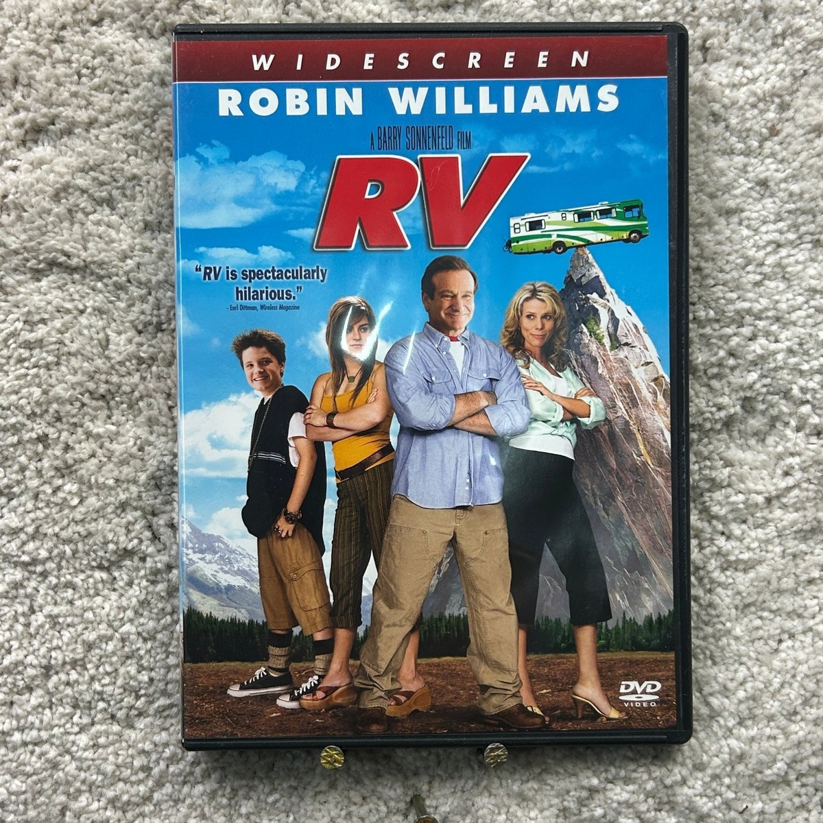 RV DVD 2006 Widescreen Robin Williams Barry Sonnenfeld Special