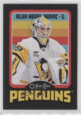 2024-25 O-Pee-Chee Retro Black Border 4/100 Alex Nedeljkovic #458 1pc9