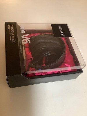 Sony MDR-V6 Over the Ear Headphones - Black for sale online | eBay