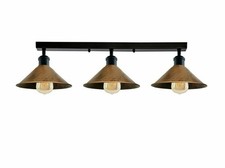 3 Way Vintage Industrial Ceiling Pendant Light Kitchen Hanging Retro Lamp E27 UK