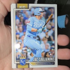 Topps 75 2025 Kansas City Royals Card Lot Caglianone Frazier Kolek
