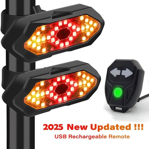 Bike Turn Signal Light with Remote for Enhanced Communication on Roads - Picture 2 of 10