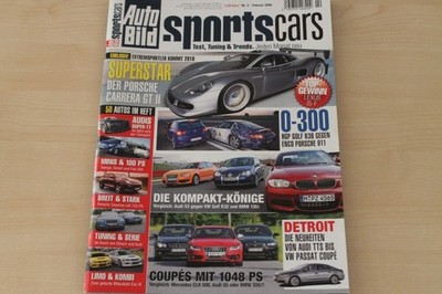 1) Auto Bild Sportscars 02/2008 - VW Golf V R36 HGP Bi- - Porsche 911 997 Turbo