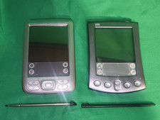 Lot of 2 PalmOne Zire 72 Silver PDA  Digital Camera W/ PalmOne UNTESTED