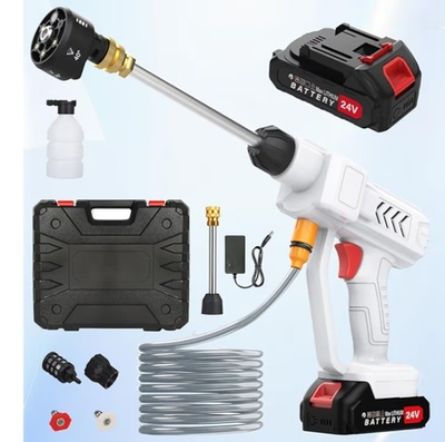#ad HEAVY DUTY Cordless Portable Pressure Washer 6 in 1 Nozzle WE SHIP OVERSEAS $139.99