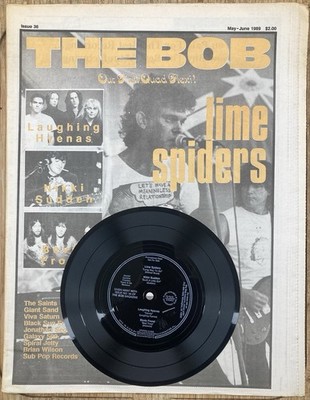 THE BOB w/ Unplayed Flexi LIME SPIDERS Bevis Frond LAUGHING HYENAS Nikki Sudden