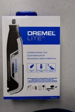 Dremel Lite 7760 N/10 W - 4V Li-Ion Cordless Rotary Tool with 10 Accessories New