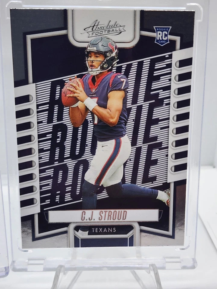 (2) 2023 Absolute C.J. Stroud Rookie Texans Lot. BST-2 By Storm, #102 Base - Image 3 of 4