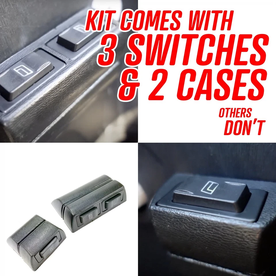 Kit de conversión de ventana eléctrica Volvo 1969 y anteriores con interruptores Foto 3 de 4