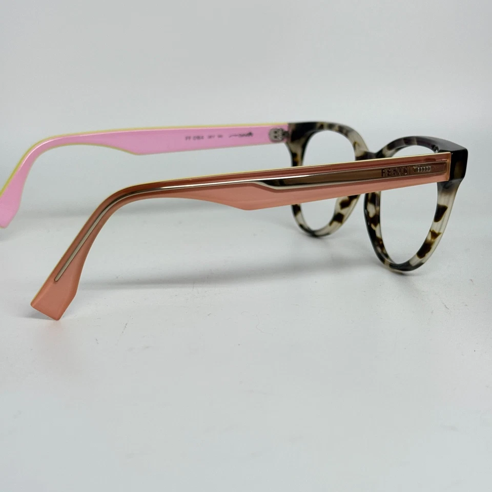 Gafas Fendi 0164 UEY 51mm Marco Rosa Tortuga 0164 Monturas Solo H19745 Foto 4 de 4