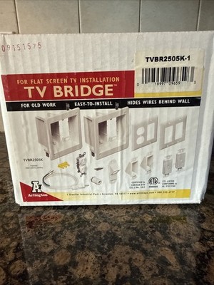 Arlington TV Bridge For Flat Screen TV Installation TVBR2505K