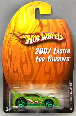 Hot Wheels Mitsubishi Eclipse 2007 Easter Egg-Clusives Light Green 5SPs