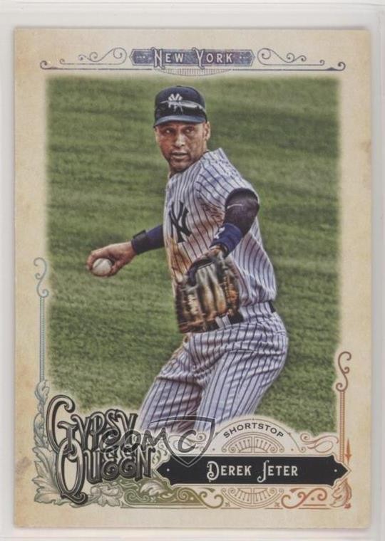 2017 Topps Gypsy Queen SP Derek Jeter #303 HOF fm0