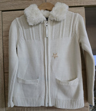 GAP Kids Mädchen Strickjacke XS (4-5) weiß ...
