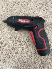Hyper Tough AQ70068N Black 4V Max Cordless Rotating Screwdriver with Flashlight