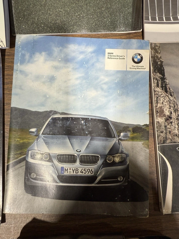 2009 BMW E92 335i купе кожаный владелец оператора руководство буклет OEM - Изображение 3 из 4