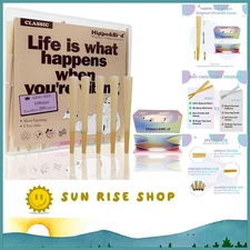 200 Pack Pre Rolled Cones 108mm King Size Natural Unbleached Rolling Papers Slow