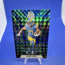 2025 Panini Mosaic - Elevate Davante Adams #18 Green Mosaic