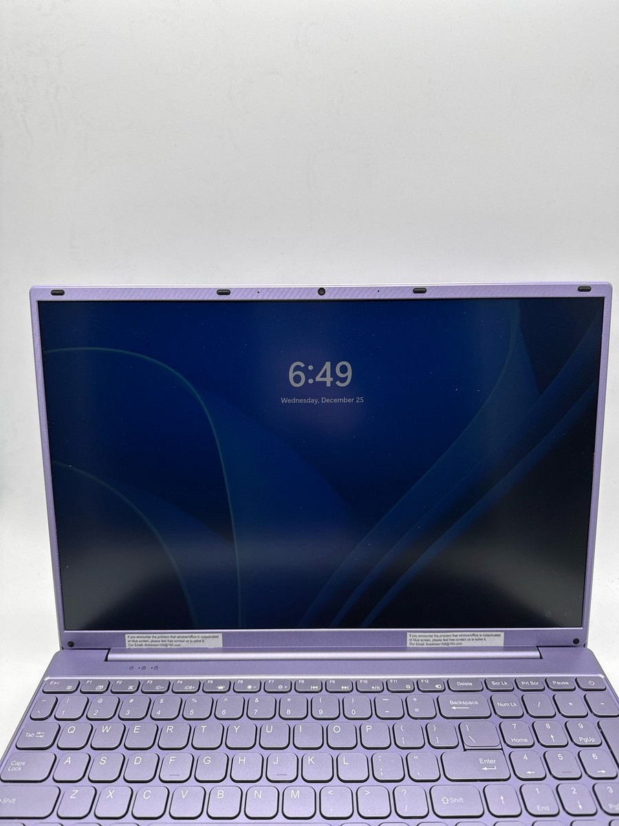 Nmybwo 16in Laptop Computer 12G RAM 512GB SSD N95 CPU Windows 11